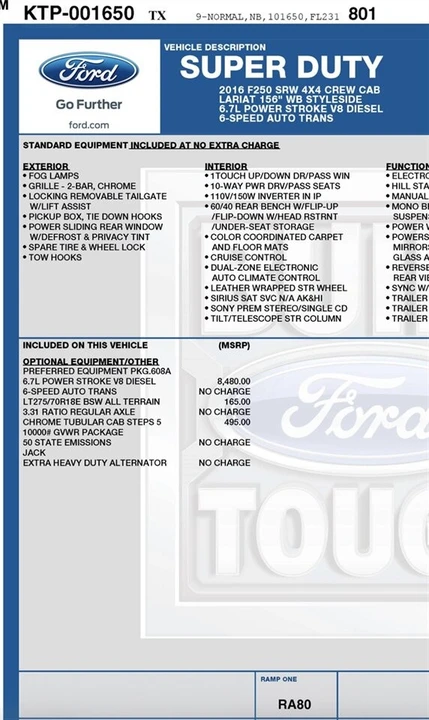 2016 Ford Super Duty 3rd Gen - Image 7 of 21