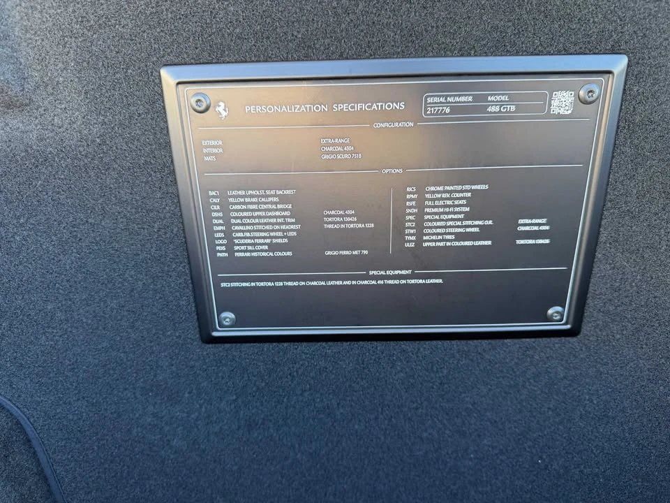 2016 Ferrari 488 GTB - Image 20 of 20