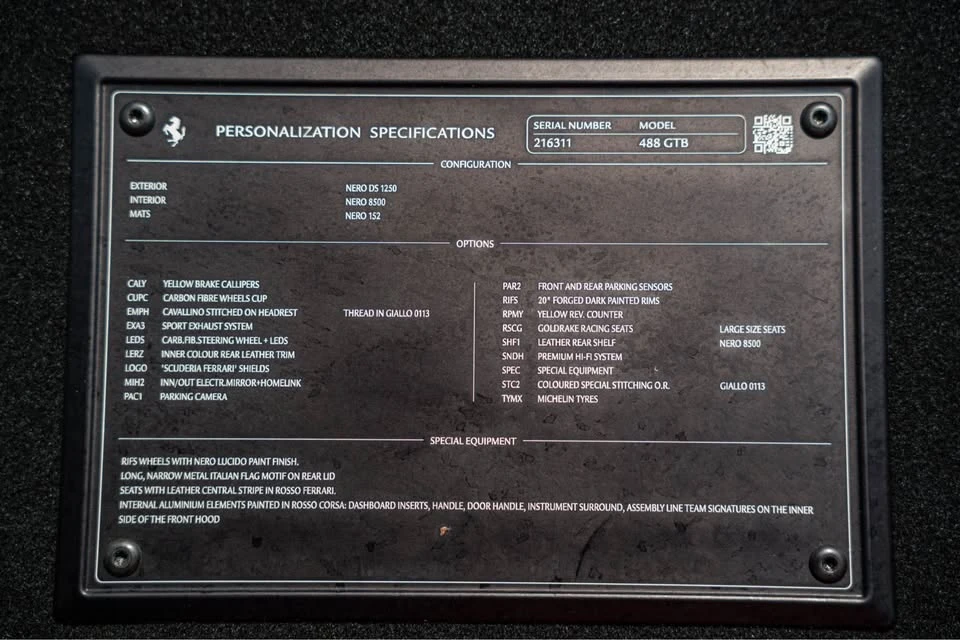 2016 Ferrari 488 GTB - Image 9 of 9