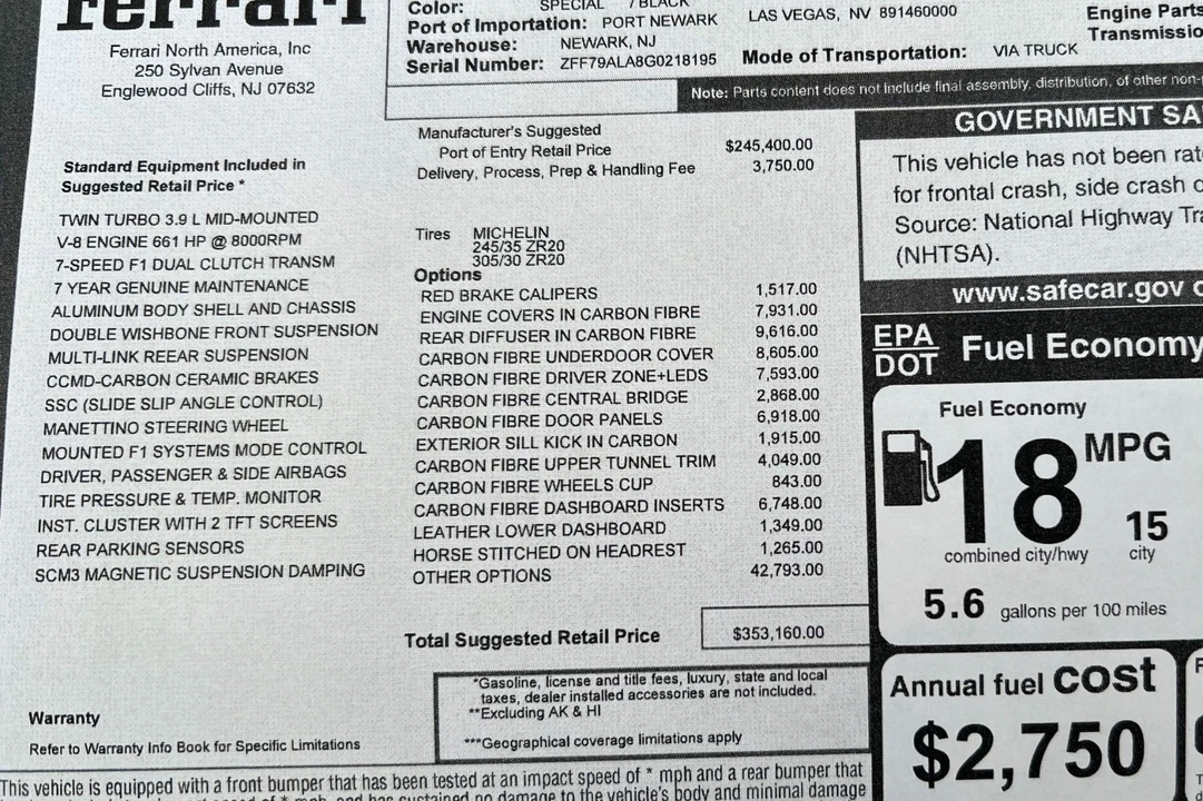 2016 Ferrari 488 - Image 23 of 23
