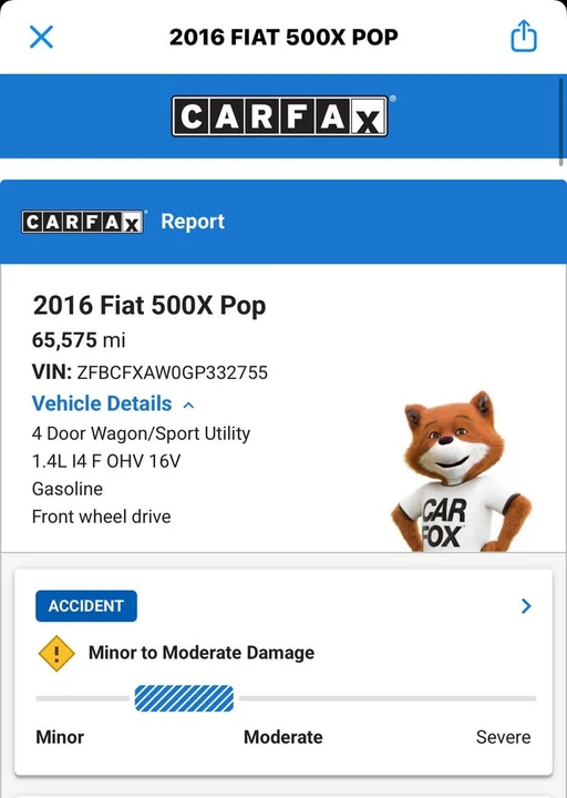 2016 Fiat 500 - Image 15 of 20