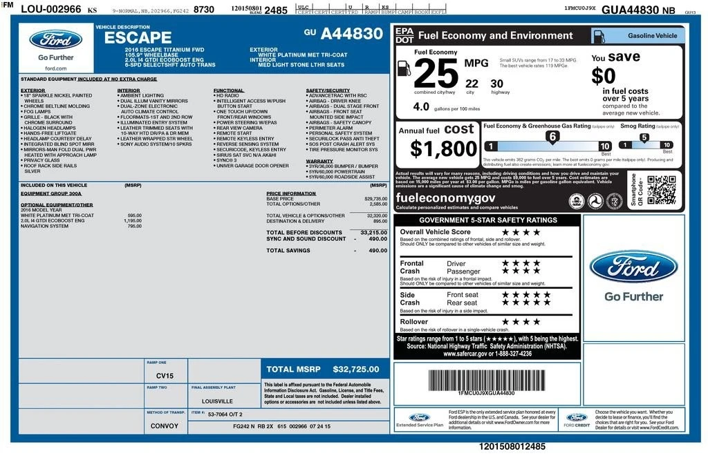 2016 Ford Escape - Image 12 of 12