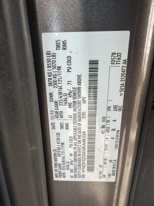 2016 Ford Transit - Image 15 of 21