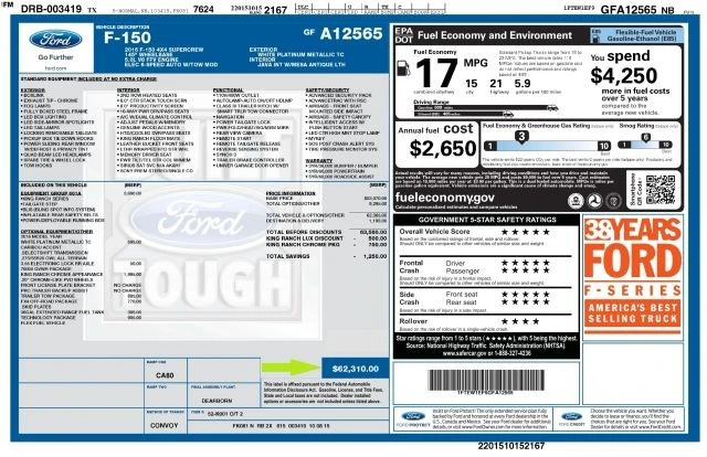 2016 Ford F-150 13th Gen - Image 20 of 20