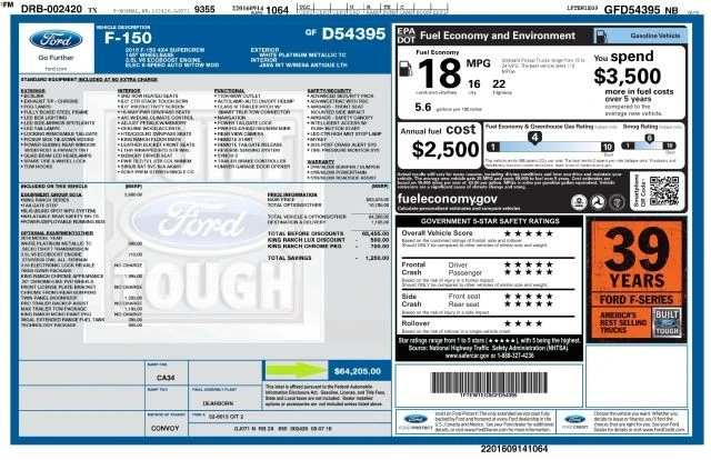 2016 Ford F-150 13th Gen - Image 20 of 20