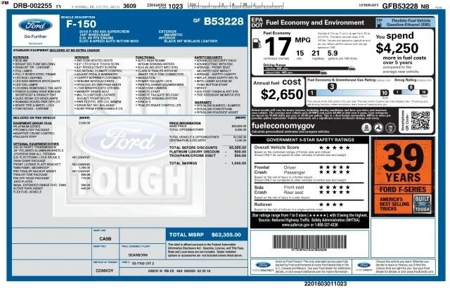 2016 Ford F-150 13th Gen - Image 5 of 12