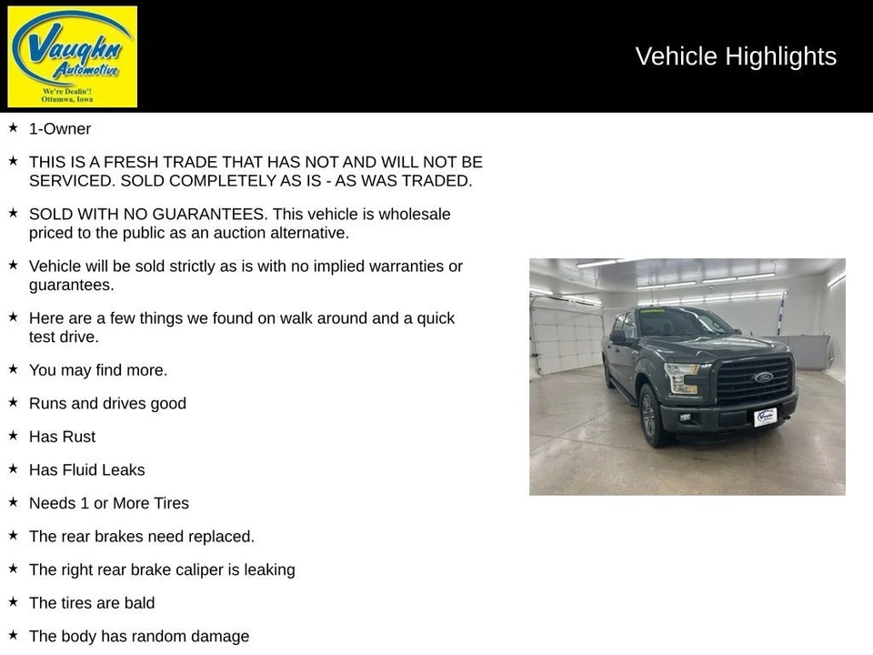 2016 Ford F-150 13th Gen - Image 2 of 12