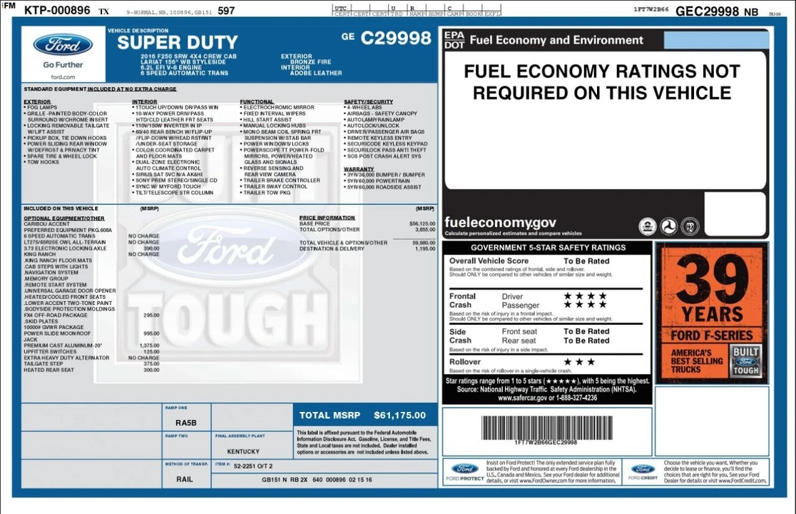 2016 Ford Super Duty 3rd Gen - Image 3 of 19