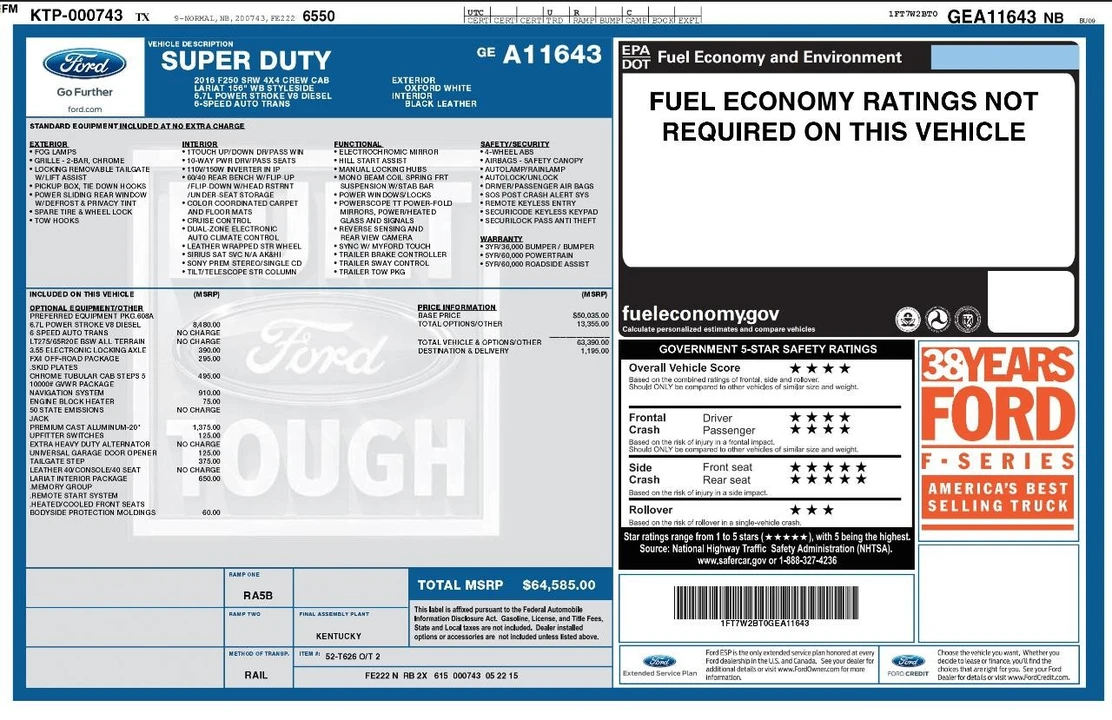 2016 Ford Super Duty 3rd Gen - Image 3 of 31