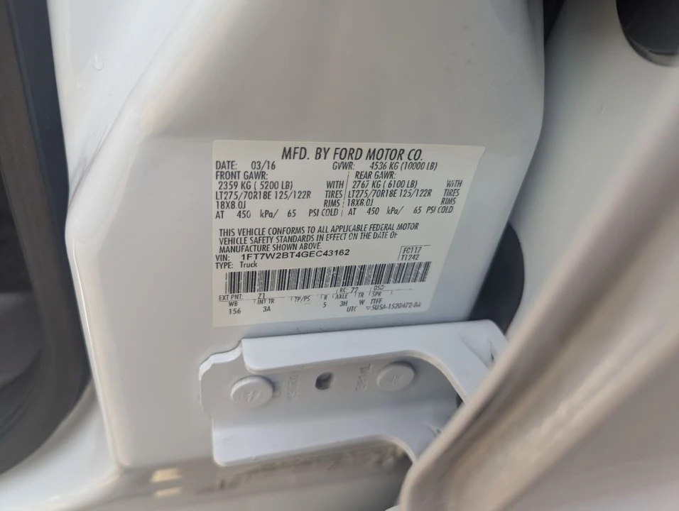 2016 Ford Super Duty 3rd Gen - Image 18 of 18
