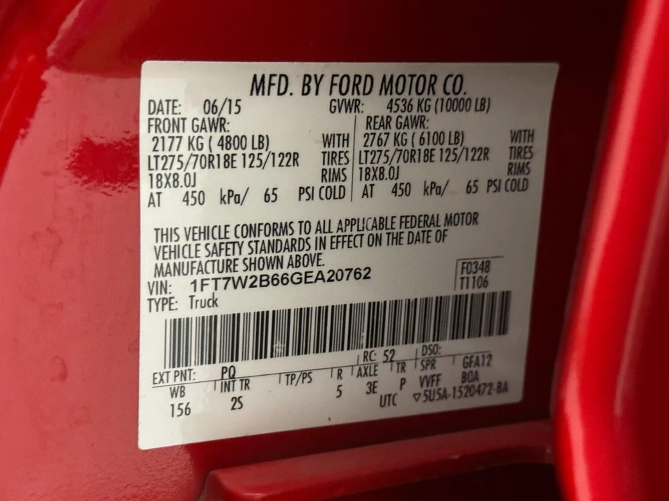 2016 Ford Super Duty 3rd Gen - Image 15 of 16