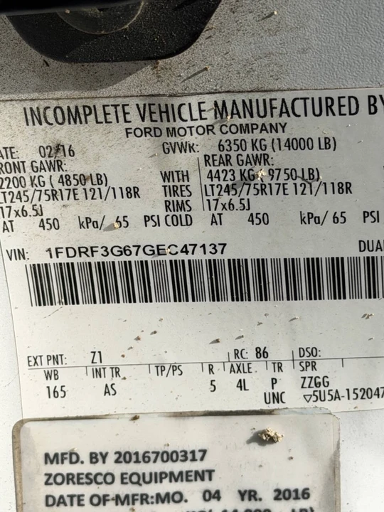 2016 Ford Super Duty 3rd Gen - Image 22 of 23