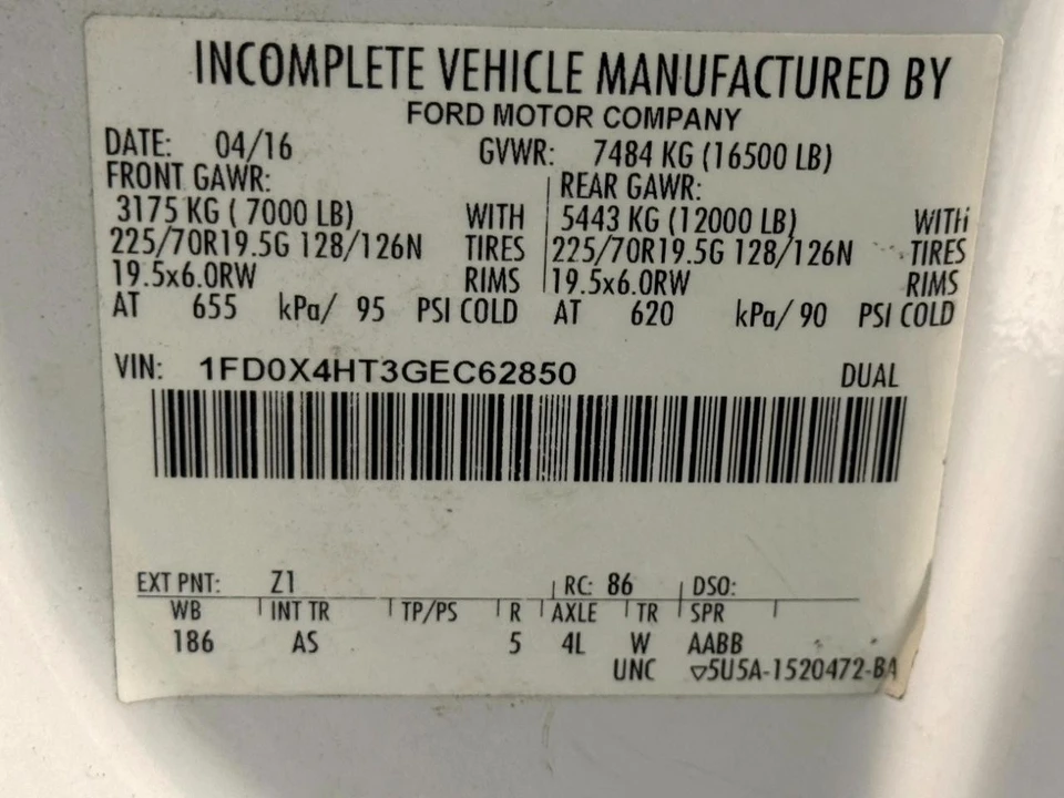 2016 Ford Super Duty 3rd Gen - Image 19 of 19