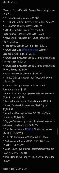 2016 Ford S550 Mustang GT - Image 21 of 23