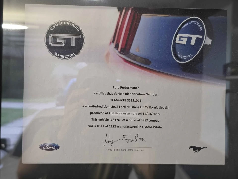 2016 Ford S550 Mustang GT - Image 6 of 6