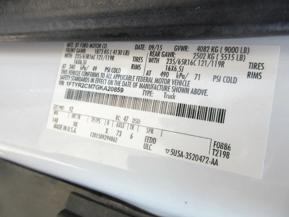 2016 Ford Transit - Image 30 of 31
