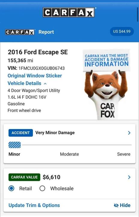 2016 Ford Escape - Image 8 of 8