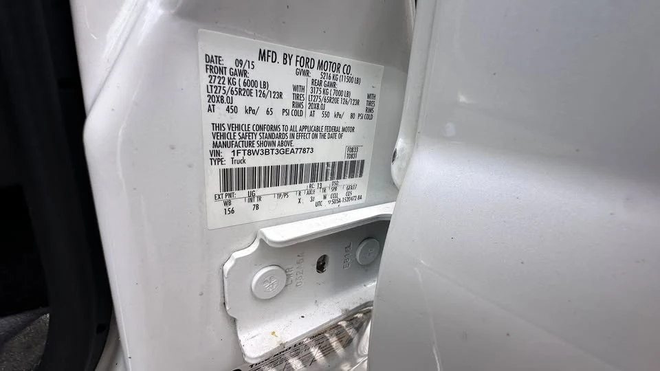 2016 Ford Super Duty 3rd Gen - Image 19 of 19