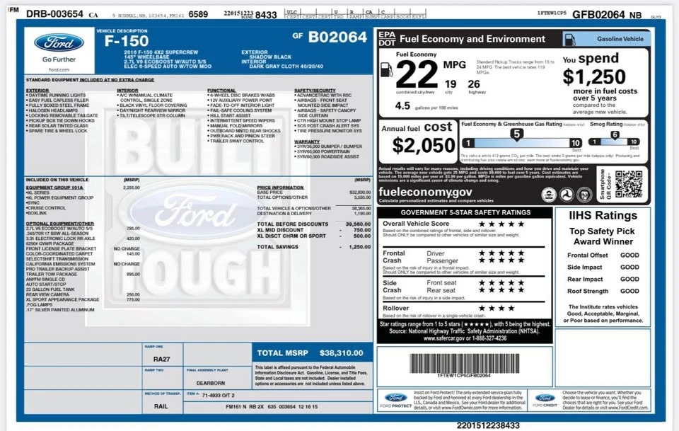 2016 Ford F-150 13th Gen - Image 4 of 20