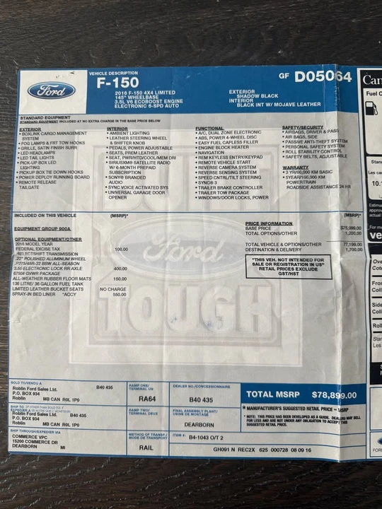 2016 Ford F-150 13th Gen - Image 19 of 19