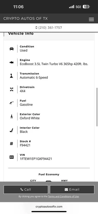 2016 Ford F-150 13th Gen - Image 16 of 16