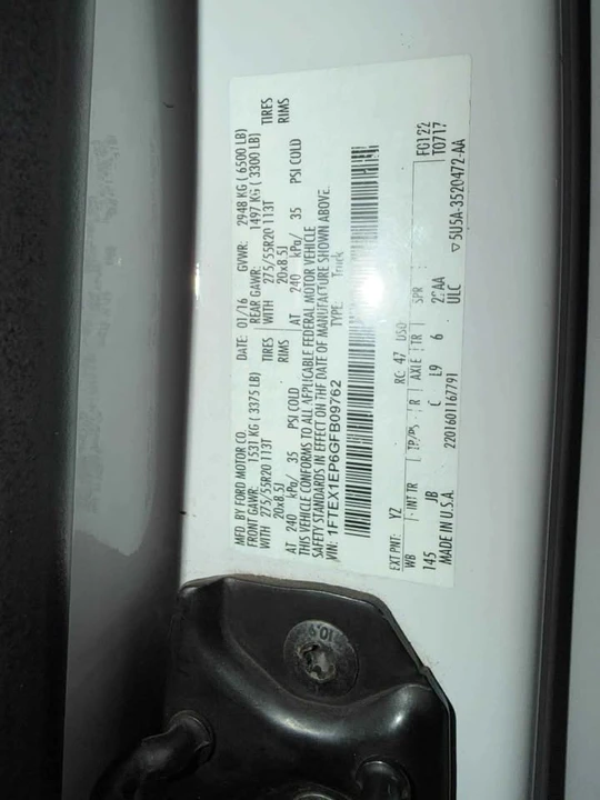 2016 Ford F-150 13th Gen - Image 18 of 19