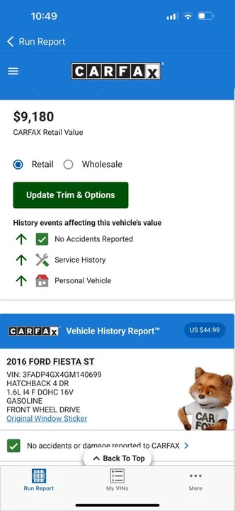 2016 Ford Fiesta - Image 11 of 11