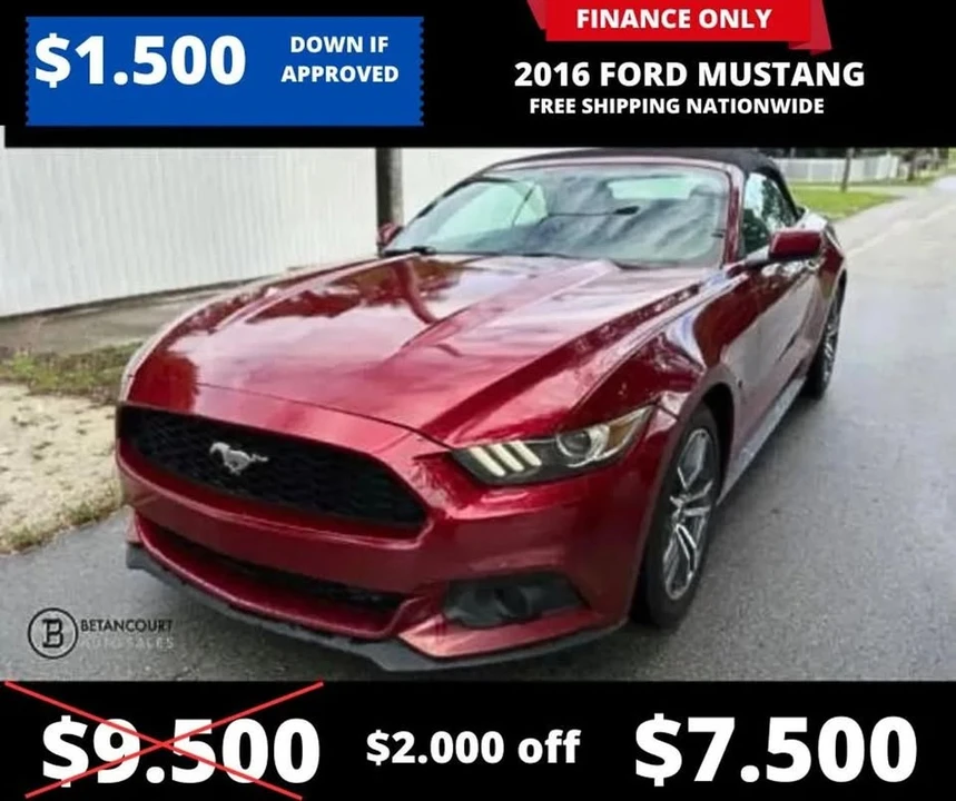 2016 Ford S550 Mustang - Image 7 of 17