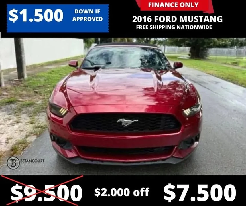 2016 Ford S550 Mustang - Image 8 of 17