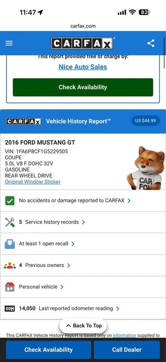 2016 Ford S550 Mustang - Image 19 of 19