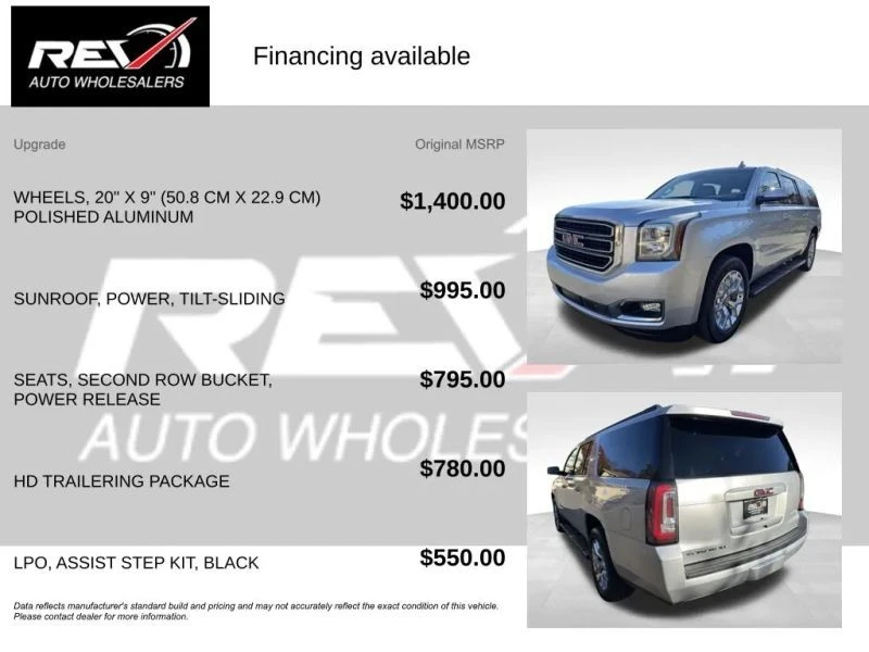 2016 GMC Yukon 4th Gen - Image 6 of 12