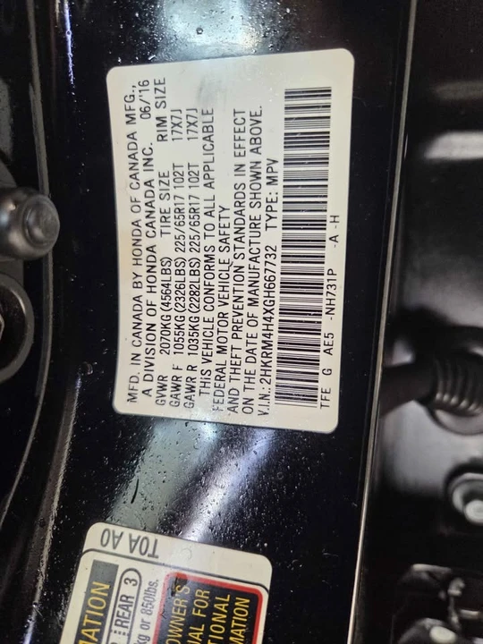 2016 Honda CR-V 4th Gen - Image 9 of 18