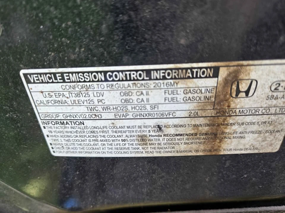 2016 Honda Civic 10th Gen - Image 14 of 17