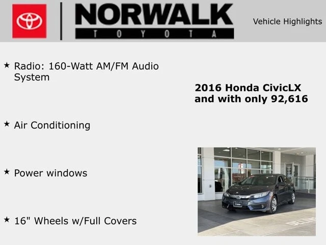 2016 Honda Civic 10th Gen - Image 10 of 31