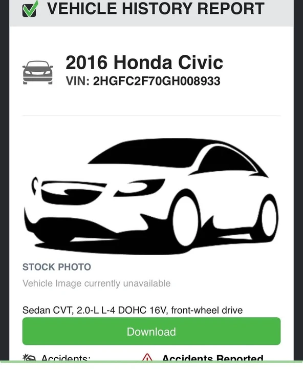 2016 Honda Civic 10th Gen - Image 5 of 6