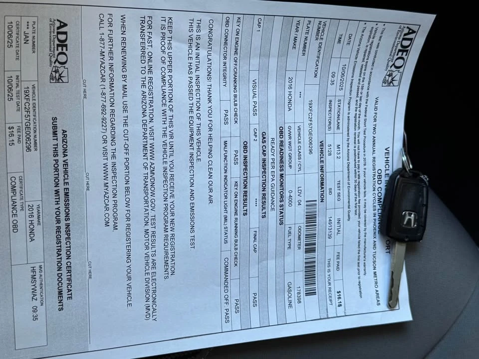 2016 Honda Civic 10th Gen - Image 18 of 18