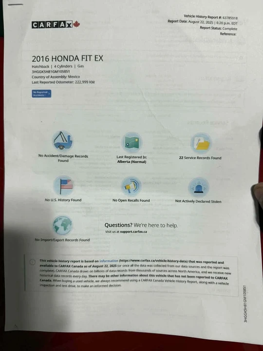 2016 Honda Fit - Image 15 of 20