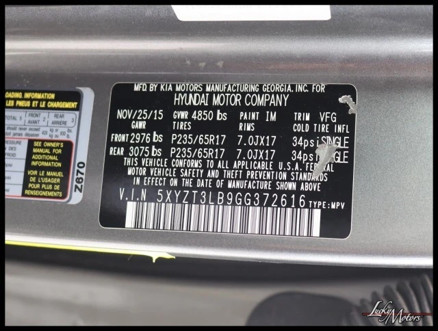 2016 Hyundai Santa Fe - Image 28 of 28