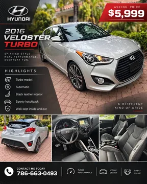 2016 Hyundai Veloster Turbo