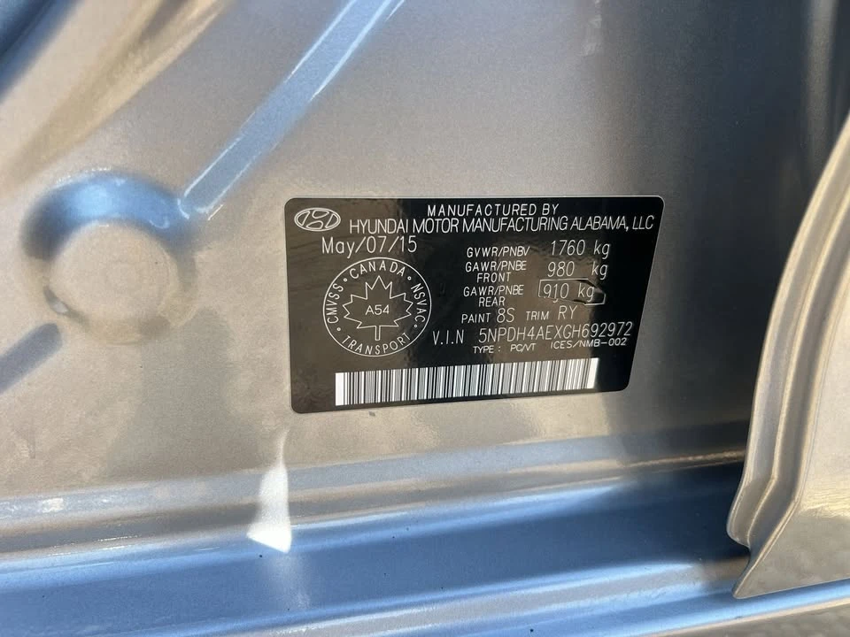 2016 Hyundai Elantra - Image 11 of 13