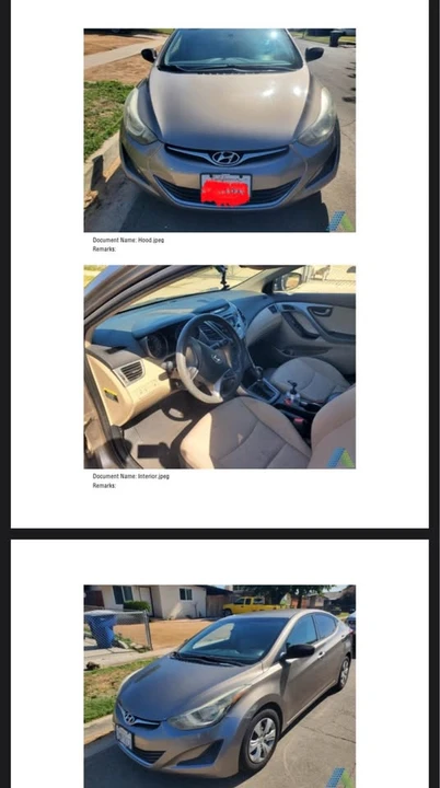 2016 Hyundai Elantra - Image 2 of 2