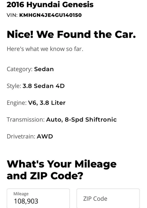 2016 Hyundai Genesis - Image 15 of 15