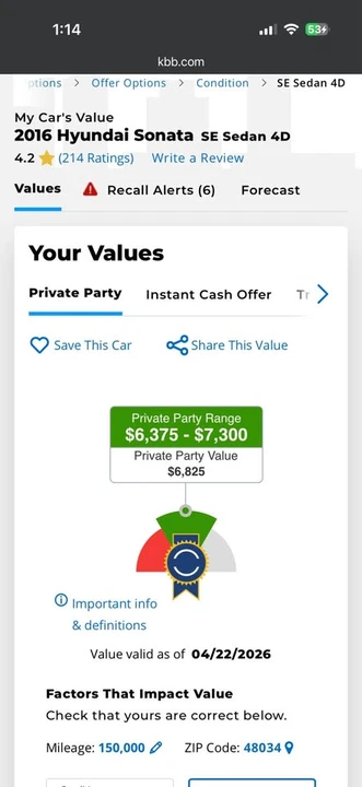 2016 Hyundai Sonata - Image 10 of 12