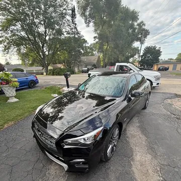 2016 Infiniti Q50 Red Sport 400 Sedan 4D