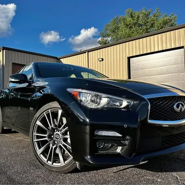2016 Infiniti Q50 Red Sport 400 Sedan 4D