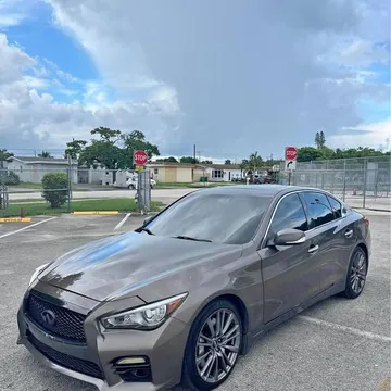 2016 Infiniti Q50 Red Sport 400 Sedan 4D