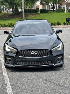 2016 Infiniti Q50 Red Sport 400 Sedan 4D