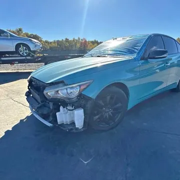 2016 Infiniti Q50 Red Sport 400 Sedan 4D