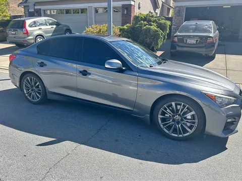 2016 Infiniti Q50 Red Sport 400 Sedan