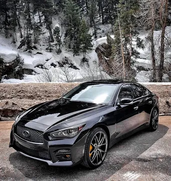 2016 Infiniti Q50 Red Sport 400 Sedan 4D